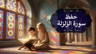 تعليم وتحفيظ سورة الزلزلة للأطفال | Quran for Kids
