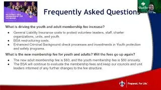 Unit Success Workshop: Membership Fee Update as of 8.1.2023