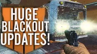 HUGE BLACKOUT CHANGES REVEALED: TRANZIT BUS, LEVEL CAP, PLAYGROUND MODE, MAP UPDATES! (Black Ops 4)