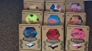 ASMR Unboxing the whole baby fugglers series 3 collection( no talking)