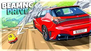 Biggest to Smallest Challenge in BeamNG Drive Mods!