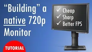 Создание собственного монитора 720p с OzTalksHW