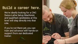 Mount Mfg Swiss Lathe Machinist video WINTER 1 9 2026