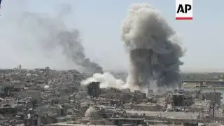 Iraq continue Mosul airstrikes despite victory