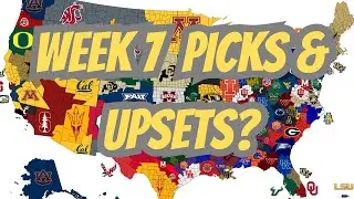College Football Week 7 Picks | Top 25 Upset Alerts!