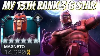 6 Star Rank 3 MAGNETO Rank Up & Gameplay - 12+ ENDGAME BOSSES!!! ULTIMATE SHOWCASE!!!