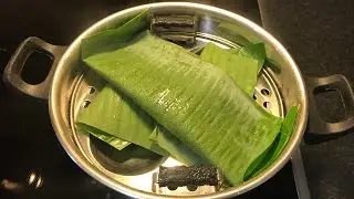 Enjoy this patoli or adde recipe with goodness of banana leaves. substitute for turmeric leaves