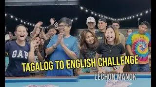 Tagalog to English food challenge #VinFPV