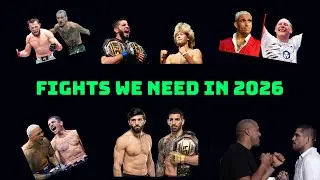 UFC Fights WE NEED in 2026
