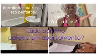 Como são os dormitórios dos estudantes na Rússia (parte 2)tour no nos dormitórios da Rússia...