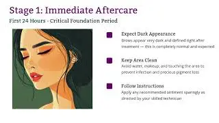 The Eyebrow Healing Process by GEM Beauty PMU