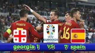 Uefa_ georgia vs spain ( 1 - 7 )