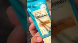 Pilgrim oil free super light gel sunscreen SPF 50+ PA++++ @Thehow-to-hub #5%niacinamide #Pilgrim