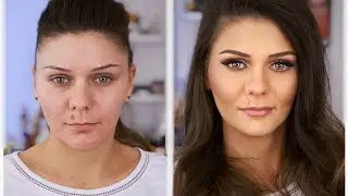 CORRECTION MAKEUP - GREEN SPARKLES |  ROXANA DUMITRU