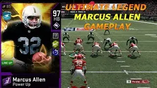 ULTIMATE LEGEND MARCUS ALLEN IS INSANE! MADDEN 20 ULTIMATE TEAM GAMEPLAY