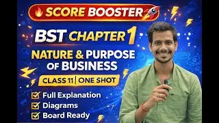 Class 11 Business Studies Chapter 1 Full Explanation | Nature & Purpose of Business | BST One Shot