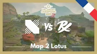 VCT CHAMPIONS Парижские плей-офф | DRX против PRX | Карта 2 Lotus