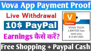 Vova App Payment Proof | Free Shopping + PayPal Cash | 10$ Live Payment Proof | Vova App