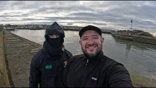 Fishing with Carl, MY Ginger Fisherman!