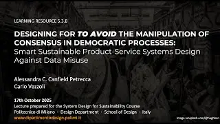 5.6 S.PSS design to avoid consensus manipulation in democratic processes via data misuse (2025)