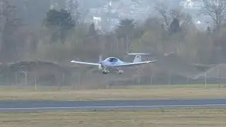 DV20 Katana touch & go at Graz Airport | D-EPHD