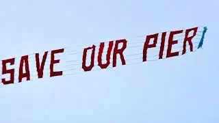 Damien Moore MP continues 'Save Our Pier' campaign.
