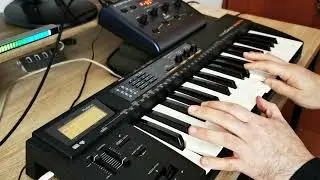 Roland SK88Pro Behringer BCN44 Arturia The Laboratory 49 Korg M1 | Downtempo Ambient Music