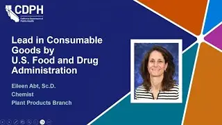 Lead in Consumable Goods by FDA