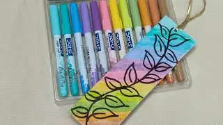 👉 Make bookmark at home in easy steps 👈 #viral #bookmark #books #craftwithhina #viralvideo #trending