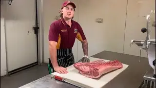 Ep 2 Boning out pork middle for bacon 🥓 (EASY)