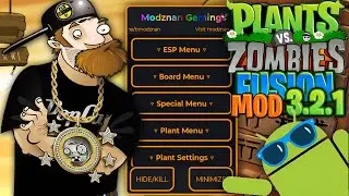 THE BEST UPDATED MOD MENU FOR PVZ FUSION 3.2.1 ON ANDROID! 🔥 | COMMON ERROR FIX 👀!!