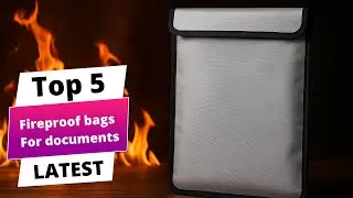 ✅ Best fireproof bags for documents: Fireproof bags for documents (Buying Guide)
