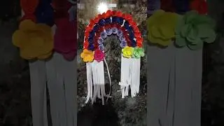 Rainbow making with paper।Rain activity। paper craft ideas।