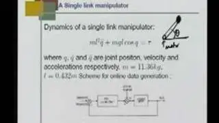 Module 3 Lecture 3 Neural Model of a Robot manipulator