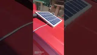 Function ng Solar Electric Fan