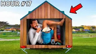 Living 24 Hours Straight In A World's Tiniest House | Mad Brothers
