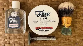 Fine American Blend Shave Soap & Splash Review
