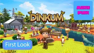 Dinkum First Look Gameplay | Total Beginner Learns How to Play From Scratch (No Experience)