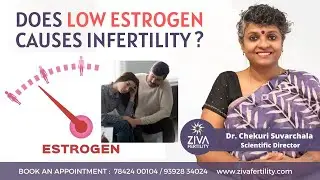 Low Estrogen And Fertility || Importance Of Hormones || Dr Chekuri Suvarchala || ZIVA Fertility