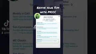 Revive your dead sim with this Mod!