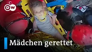 4 Tage nach dem Beben in Izmir: Kleines M&auml;dchen aus den Tr&uuml;mmern gerettet