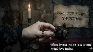কারো হাতে গোলাপ শুকায়ে মরুক | New Bangla Rock Ballad 2026 | Love Metal | MusicStation2807