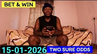 Football Predictions Today 15-01-2026 | Sure Betting Tips & Safe Odds