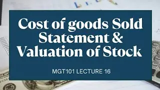 Mgt101 Short Lecture 16
