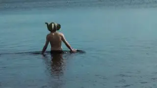 Awkward Elephant swimming in Newfoundland