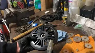 Easy Idler Wheel Bearing Replacement!