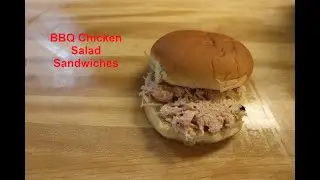 BBQ Chicken Salad Sandwiches