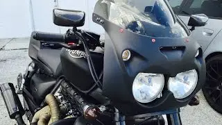TRIUMPH ROCKET III EXHAUST SOUND CHECK, & CUSTOM MODS!
