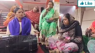 नया भजन मन्दिर कीर्तन में।। संभल#viralvideo #Mrs kaushik ki diary 