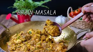 Authentic Brain Masala Recipe | মগজ ভুনা by Ahmed's Kitchen || Easy Recipes